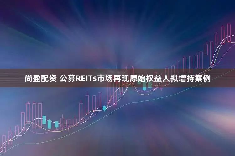 尚盈配资 公募REITs市场再现原始权益人拟增持案例
